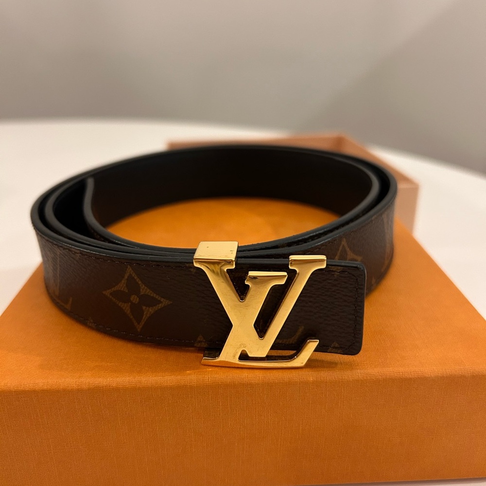 Louis Vuitton Reversible Monogram/ Black Belt